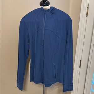 Lululemon Blue Hooded Jacket